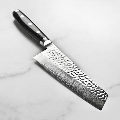 Enso HD 7" Bunka Knife - Made in Japan - VG10 Hammered Damascus Stainless Steel