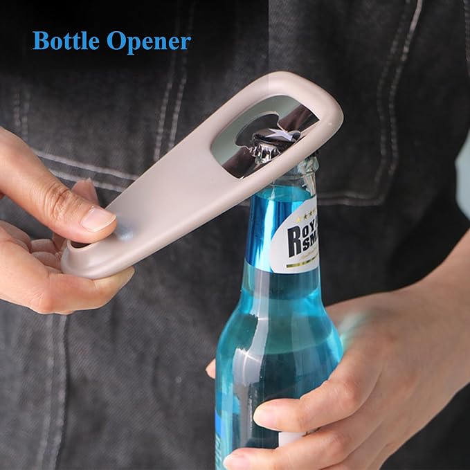 2 Pack Kitchen Gadgets Set 10 Pieces, Space Saving Cooking Tools Kitchen Accessories-Garlic/Ginger Grinder, Cheese Grater, Vegetable/Fruit Peeler, Pizza Cutter, Bottle Opener, Gadgets Gift Set