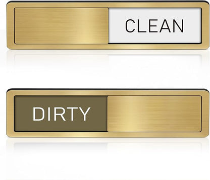 Dishwasher Magnet Clean Dirty Sign -Dishwasher Magnet Sign - Clean & Dirty Dishwasher Slider Indicator -Kitchen Signs