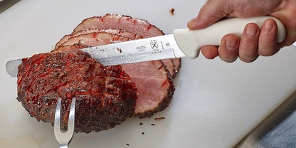 Mercer Culinary Ultimate White 12" Plain Edge Slicer Knife