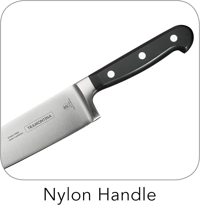 Tramontina Pro Series Forged 8-Inch Chef Knife, Stain-free High-Carbon Steel Kitchen Knives for Cooking