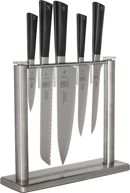 Mercer Culinary Züm 6-Piece Forged Block Set, Stainless Steel/Glass