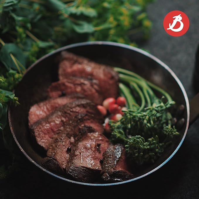 de Buyer MINERAL B Carbon Steel Fry Pan - 9.5” Diameter, 6.9” Cooking Surface - Ideal for Searing, Sauteing & Reheating - Naturally Non-Stick Finish - Made in France