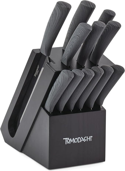 Hampton Forge Tomodachi HMC01B612L Raintree Ash – 13 Piece Knife Block Set