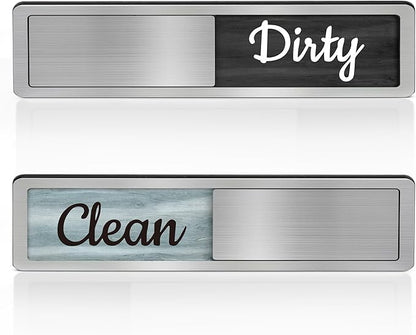 Dishwasher Magnet Clean Dirty Sign -Dishwasher Magnet Sign - Clean & Dirty Dishwasher Slider Indicator - Kitchen Signs