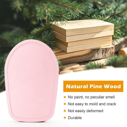 Mixer Slider Mat for Tilt Head Kitchen Aid 4.5-5 Qt Stand Mixer, Wood Appliance sliding mat for kitchenaid Artisan 4.5-5 Qt, Kitchen Countertop Storage Accessories Mixer Moving Tray attachments, Pink