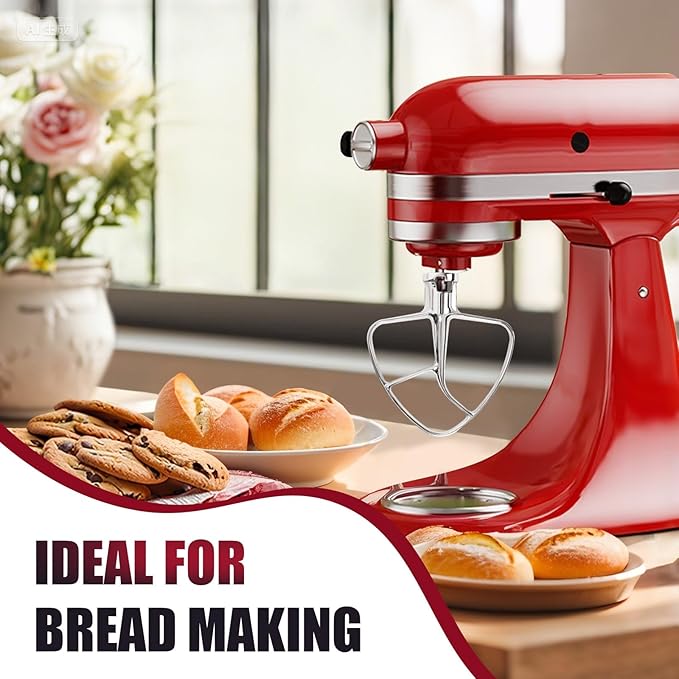 K45B Stainless Steel Flat Beater For Kitchenaid 4-5 Quart Tilt Head Paddle attachment KitchenAid MixerAttachment