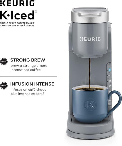 K-Iced Single Serve Coffee Maker - Grey
