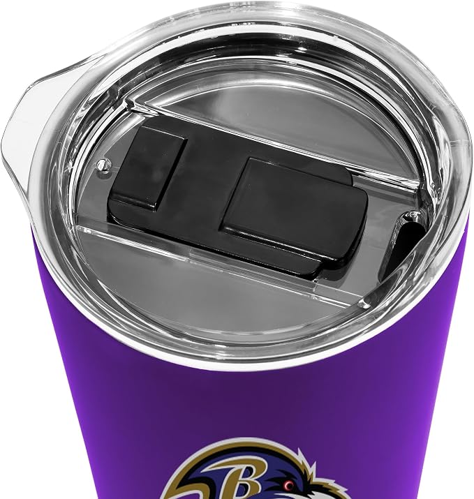 Rico Industries NFL Football Soft Touch, Easy Grip Tumbler