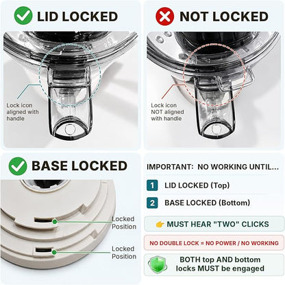 OLIXIS Food Processor 10.5 Cups, 600W Powerful Food processors with 5 Blades, Dishwasher Safe Meat Grinder for Slicing, Shredding, Chopping, Kneading, for Meat, Vegetables, Fruit, Dough