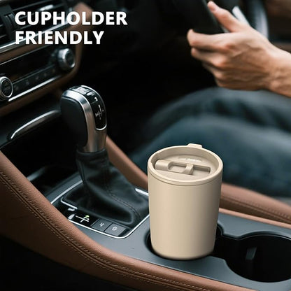 TILUCK 20 oz Insulated Tumbler with BPA-Free Lid, Stainless Steel Vacuum Travel Coffee Mug, Double Wall Coffee Tumbler（20oz，Matte MistyGray）