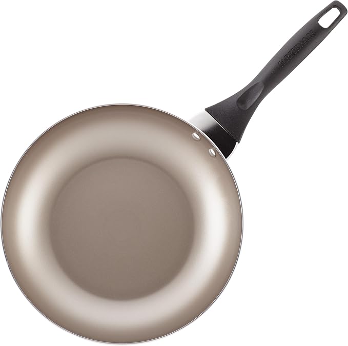 Farberware Dishwasher Safe Aluminum Nonstick Cookware Pots and Pans Set, 15-Piece, Teal