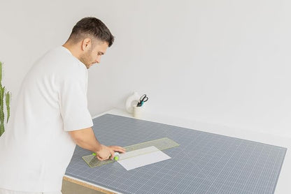 Elan Cutting Mat 36x60 Gray, Extra Large Self Healing Cutting Mat 36 x 60 Inch, 5-Ply Craft Board Gray, Hobby Board for Sewing and Quilting