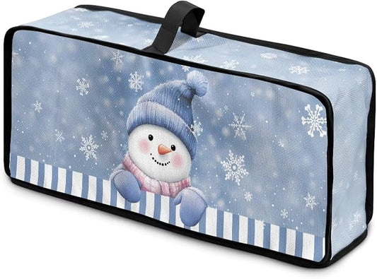 Christmas Slim Toaster 2 Slice Compact Thin Cover for 2 Slice Slim Toaster Funny Dust Covers for Kitchen Appliances Home Decor Blue