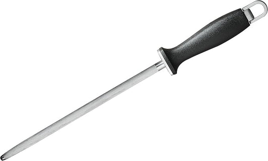 Tramontina Pro Series Forged 10-Inch Sharpening Steel, Knife Sharpener Honing Rod