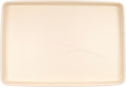 David Burke 17x11 Cookie Sheet – Carbon Steel, PFTE & PFOA Free, Oven Safe, Non-Toxic, Perfect for Baking and Roasting – Cream