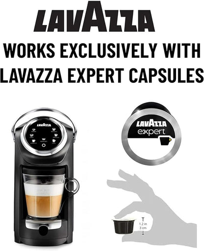 Lavazza Expert Coffee Bundle Classy Plus All-In-One Machine + 1 Welcome Kit Pack of 36 Mixed Capsules + 1 Extra Vessel