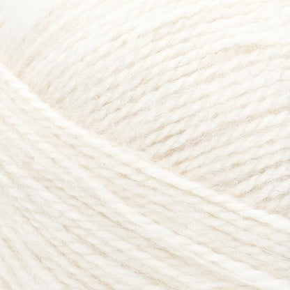 Lion Brand Yarn, Jiffy Bonus Bundle Acrylic Yarn for Knitting and Crocheting, Cream, 1 Pack