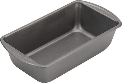 GoodCook Nonstick Loaf Pan Heavy-Duty Steel Bakeware with Easy-Clean Non-Stick Coating, Oven & Dishwasher Safe Pan, 9 x 5-Inch, Gray