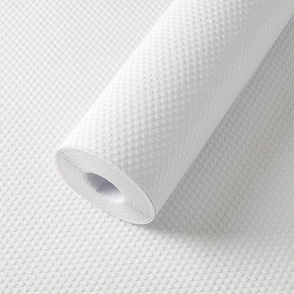 FLPMIX Shelf Liner for Kitchen Cabinets 11 inch Wide - Easy to Cut Drawer Mat, (11" x 240 Inch White), Waterproof Pantry Cabinet Liner