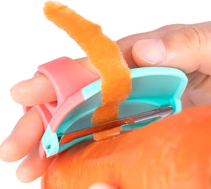 Manual Vegetable Peeler3 pcs,Vegetable Peeler,Hand Palm Peeler,Silicone Finger Grips Peeler,finger vegetable peeler,Hand Vegetable Peeler Kitchen Gadgets,easy gripPeeling Potatoes,cucumbers,Carrots