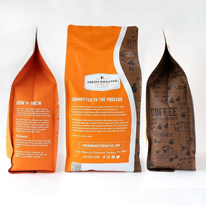 Fresh Roasted Coffee, Organic Honduran Marcala Whole Bean Coffee, Medium Roast, USDA Organic, 100% Single Origin, Kosher, 5 lb (80 oz)