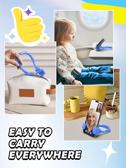 Teen Boys Gifts for Men Adults Fathers Day Cell Phone Stand: UPGRADE Gifts for Kids Son Adjustable Lazy Thumbs Up Phone Holder for Desk Cool Gadgets Fun Gifts ideas for Him Husband Stocking Stuffers