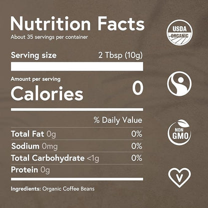 Fabula Organic Turkish Coffee - Very Fine Grind - Low Acid - Single Origin - Non-GMO - Mold Free - 12 Ounces