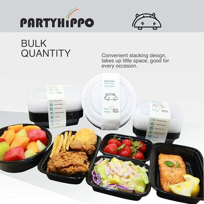 Small Meal Prep Containers Single Lids, 12 OZ [25-Pack] Food Storage Bento BPA Free | Stackable | Reusable Lunch Boxes, Microwave/Dishwasher, Freezer Safe,Portion Control (12 OZ 25 pack)