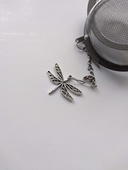Dragonfly Tea Infuser for Loose Leaves, Metal Teaball
