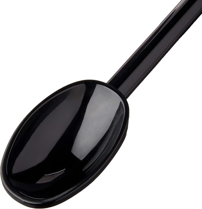 Mercer Culinary Hell's Tools Hi-Heat Mixing Spoon, 12 Inch, Black
