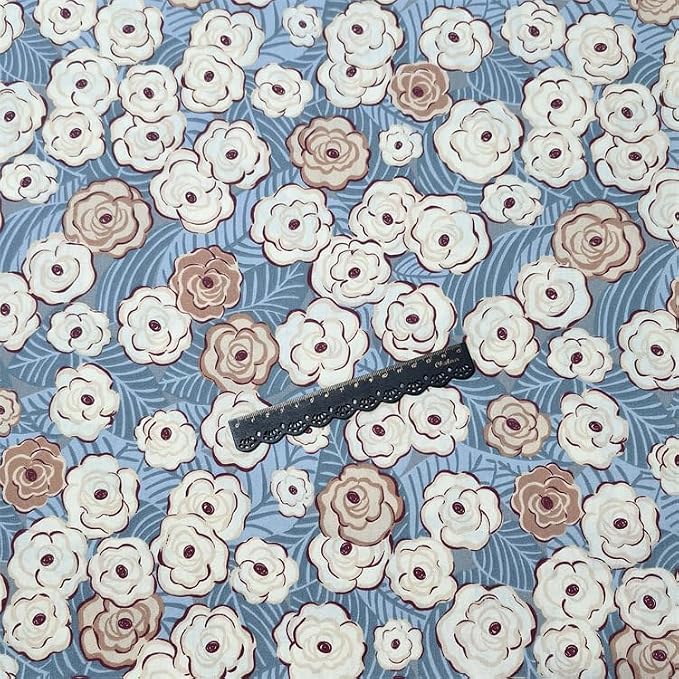 Sunflower Geometric Floral Layer Cake Fabric,10x10 Inch Pre-Cut Cotton Square Quilting Supplies Clearance for Sewing & DIY Crafts (42Pcs)