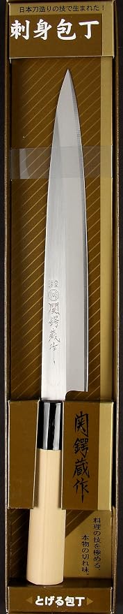 ST400 Japanese Kitchen Cooking Chef Sashimi Knife, 12-5/8 Inches