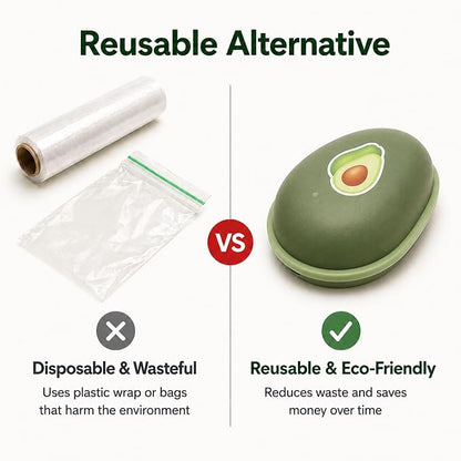 Avocado Keeper Avocado Saver Avocado Storage Containers Reusable Avocado Holder Organizer