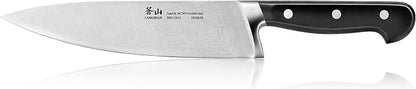 Cangshan TV2 Series 1020038 14C28N Swedish Steel Forged Chef Knife, 8-Inch
