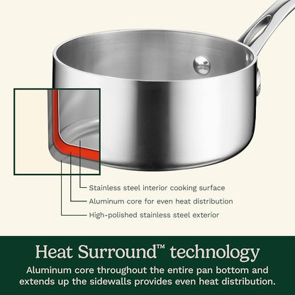 Cuisinart FCT-13 French Classic Tri-Ply Stainless 13-Piece Cookware Set