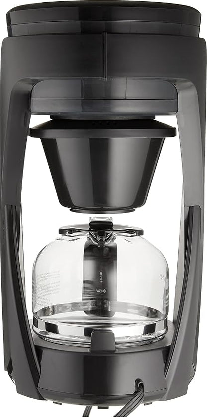 BUNN HB Heat N Brew Programmable Coffee Maker, 10 cup, Stainless Steel, 46500.0003