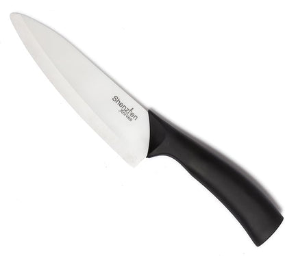Shenzhen Knives White Ceramic 6 Inch Chef's Knife - Lightweight Kitchen Cutlery for Precision Cooking