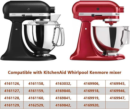 Showingo W10191926 Mixer Bowl Screw Cap Replacement for Whirlpool KitchenAid Kenmore Mixer Bowl Clamping Plate Replace 4163032 WPW10191926 AP6016640 4161126