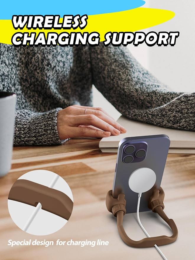 Gifts for Teens Girls Women Kids Cell Phone Stand: UPGRADE Adjustable Thumbs Up Lazy Phone Holder for Desk Cool Gadgets Fun Birthday Gifts Stocking Stuffers Ideas for Teenager Daughter Mom Wife Her