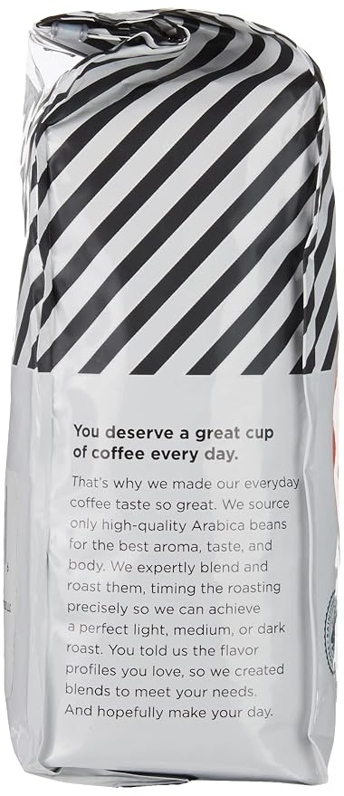 Amazon Fresh Decaf Colombia Whole Bean Coffee, Medium Roast, 12 Ounce (Pack of 3)