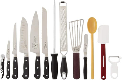 Mercer Culinary Renaissance Forged Cutlery Food Lab Kit, Black
