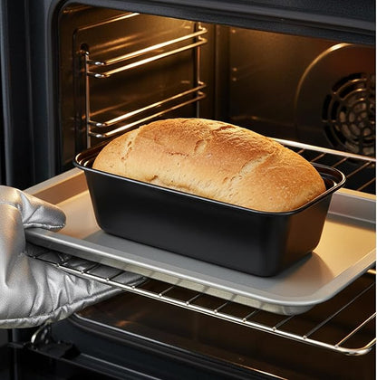 24 Pcs Mini Loaf Pans for Baking Bread,Non Stick Small Loaf Pans Banana Bread Tins,6.1 x 3.35 x 1.77 Inches Nonstick Tiny Meatloaf Pan Carbon Steel for Oven and Baking