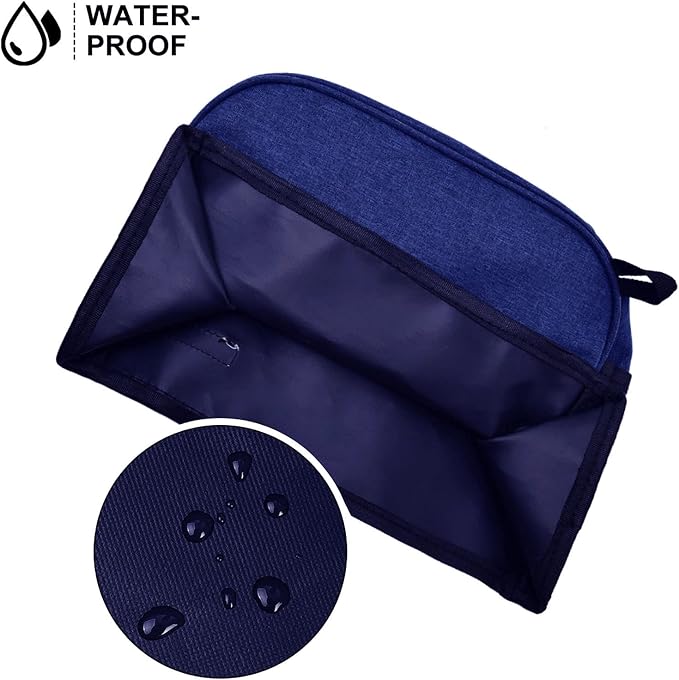 2 Slice Toaster Cover,Small Appliance Toaster Cover with Pockets for Kitchen,Washable and Dust Protection,Blue