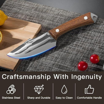 Chef Knife,8.2" Professional Kitchen Knife for Cooking,Made of Stainless Steel,Ultra Sharp for Cutting food,with Ergonomic Handle,for Home & Restaurant