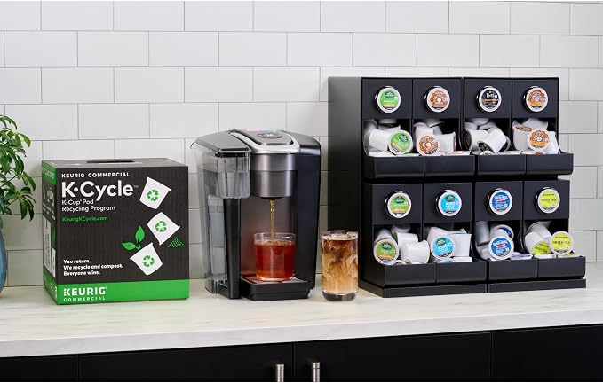 Keurig K-1550 Small Business Single Serve Coffee Maker, 96 oz Water Reservoir, Black