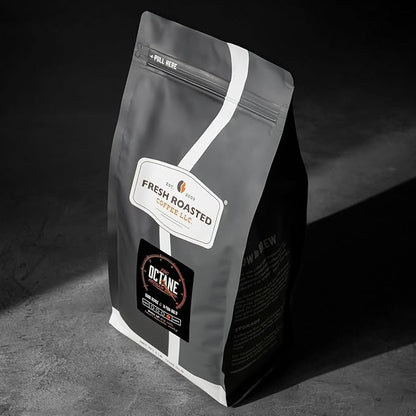 Fresh Roasted Coffee, Octane Whole Bean Coffee, Dark Roast, Kosher, 5 lb (80 oz)