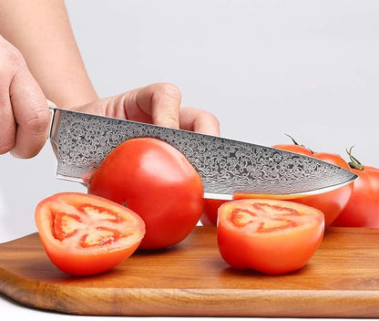 Chef Knife 8 Inch Damascus Chefs Knife Japanese VG10 Kitchen Knife Sharpest 67-Layer High Carbon Stainless Steel knife Cooking Knife, Meat Cutting Gyuto Chef Knife with Sheath(type 1)