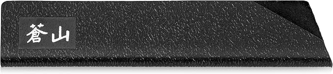 Cangshan 1026641 8-Piece Steak Knife Guard Set, Black