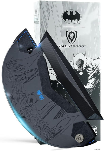 Dalstrong Ulu Knife - 7 inch - BATMAN™ Shadow Black Edition - High Carbon 7Cr17MoV Steel - Black Titanium Kitchen Knife - Rocking, Mincing, Slicing Meat & Herb Knife - G10 Handle - Sheath